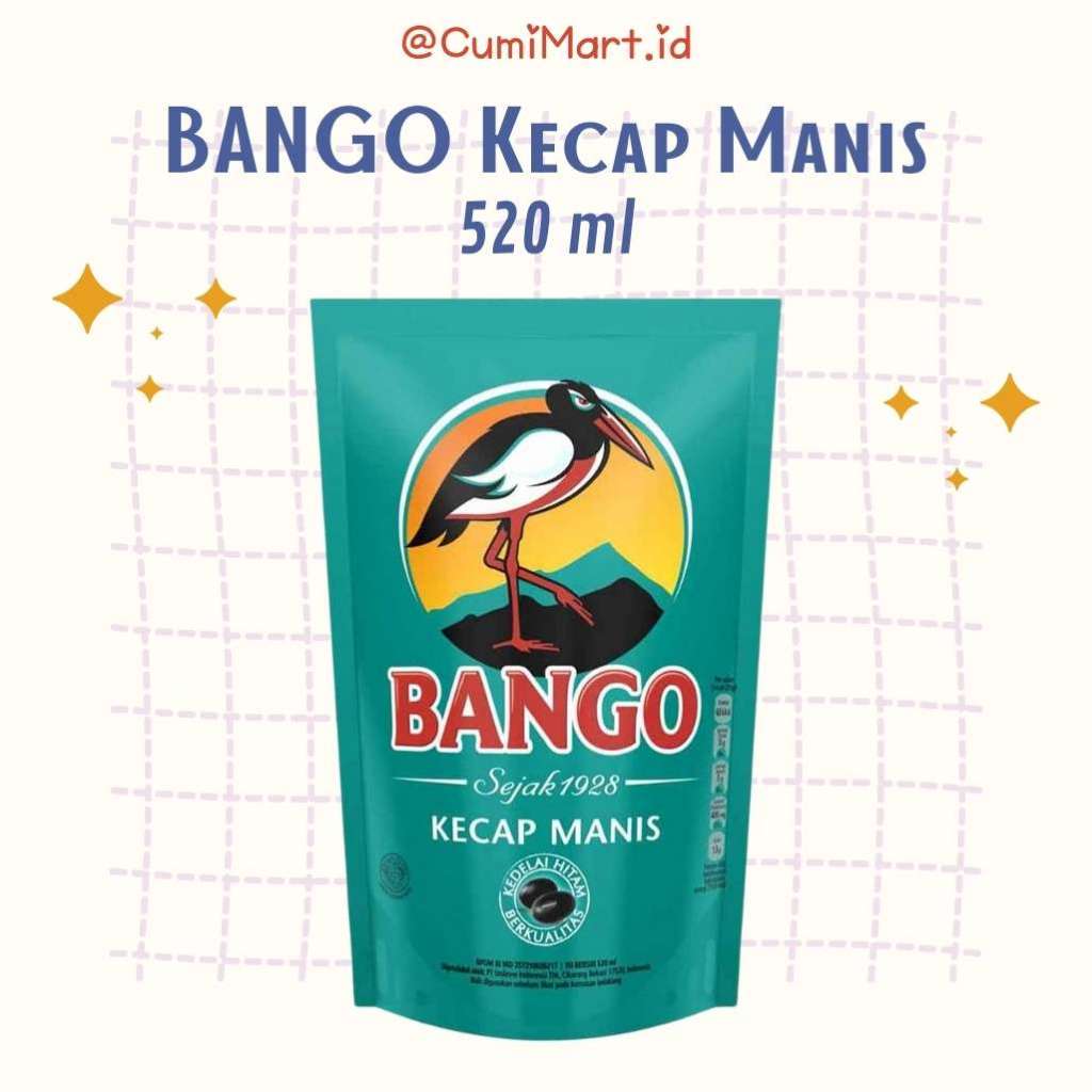 

Bango Kecap Manis Refil 520ml