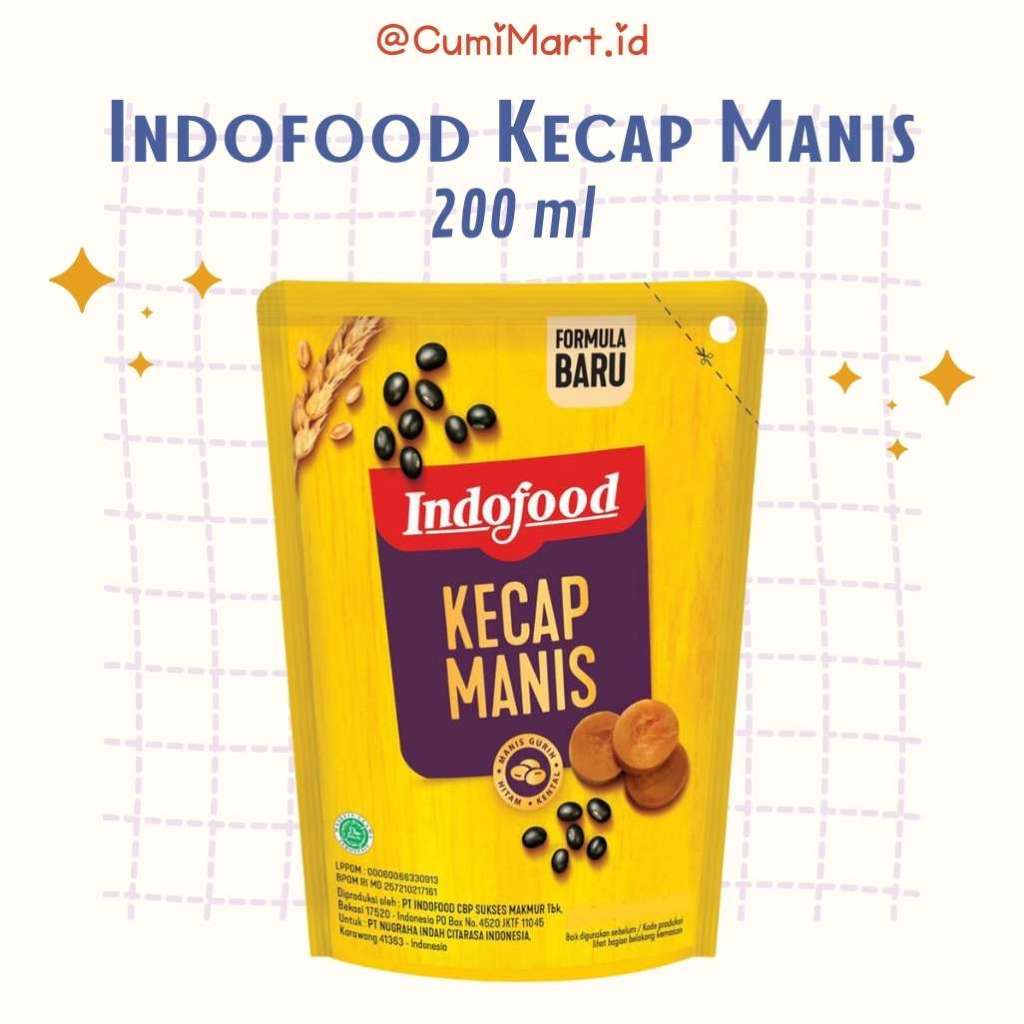 

Indofood Kecap Manis 200nl/225ml