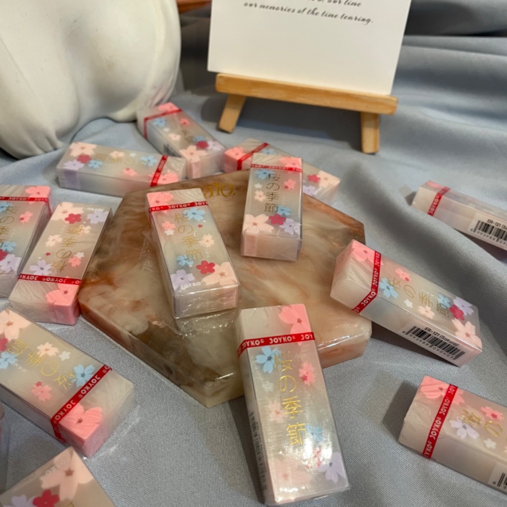 

PENGHAPUS JOYKO MOTIF BUNGA CHERRY BLOSSOM ER-121 PERSEGI PANJANG HARGA MURAH KARET HAPUSAN SAKURA ALAT TULIS SEKOLAH DAN KANTOR LENGKAP WARNNA WARNI KUALITAS TERBAIK BISA COD