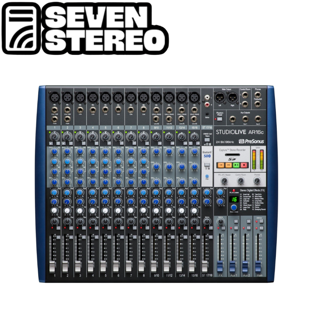Presonus StudioLive AR16C Analog Mixer