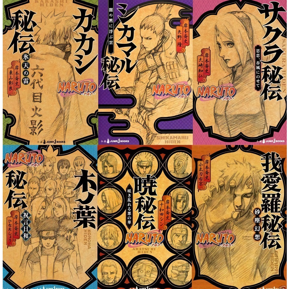 KODE P2M5 Novel Versi Eng  Indo Naruto Hiden Series Volume 16 Kakashi Hiden Shikamaru Hiden Sakura H