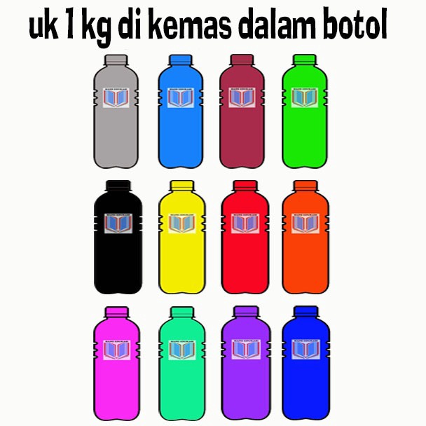 

KODE L4L2 Cat pewarna kanvas lukis styrofoam tas mewarnai dan patung gypsum ukuran 1kg