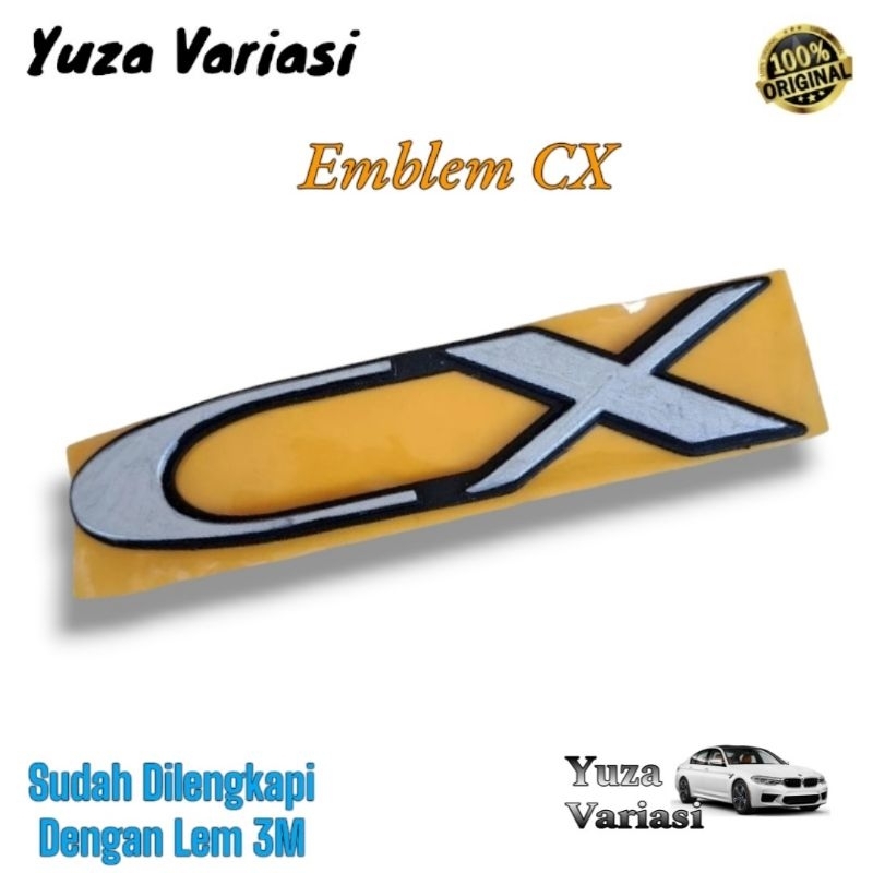 Emblem Tulisan CX Taruna Original/Emblem Tulisan CX Original Bagasi Belakang Taruna