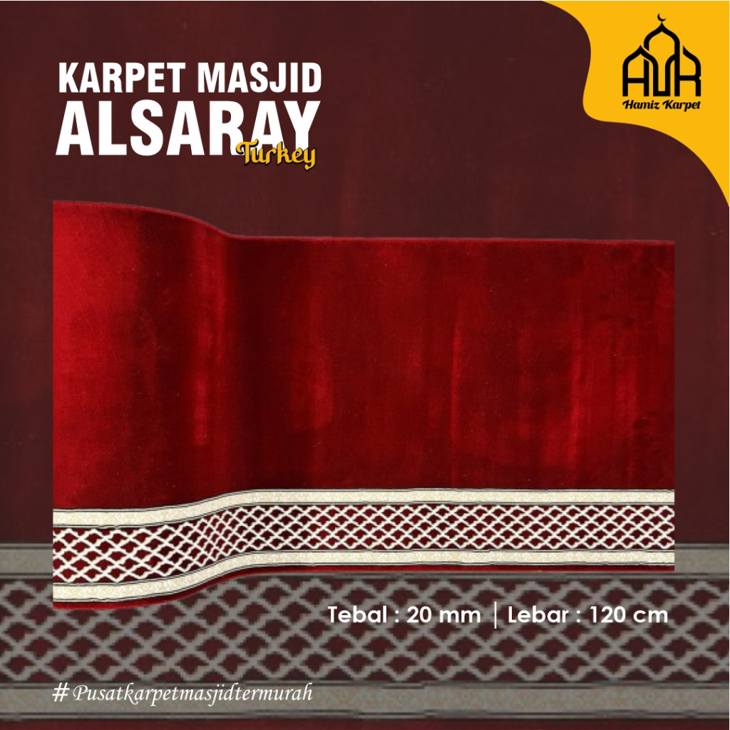 SAJADAH KARPET MASJID AL SARAY