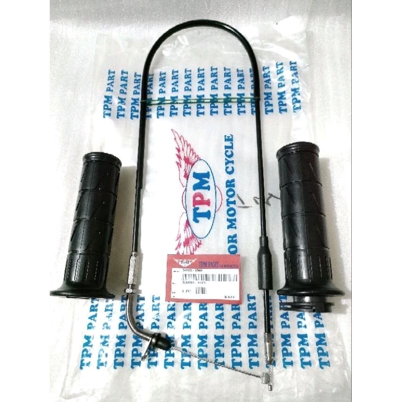 HANDGRIP + KABEL GAS TALI GAS KAZE KAZE R