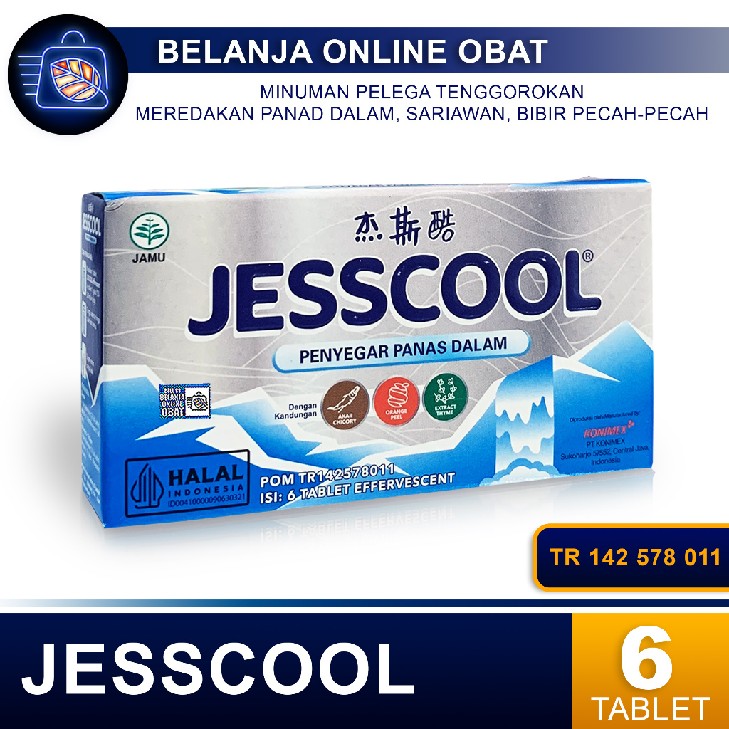 

JESSCOOL // Minuman Pereda Panas Dalam