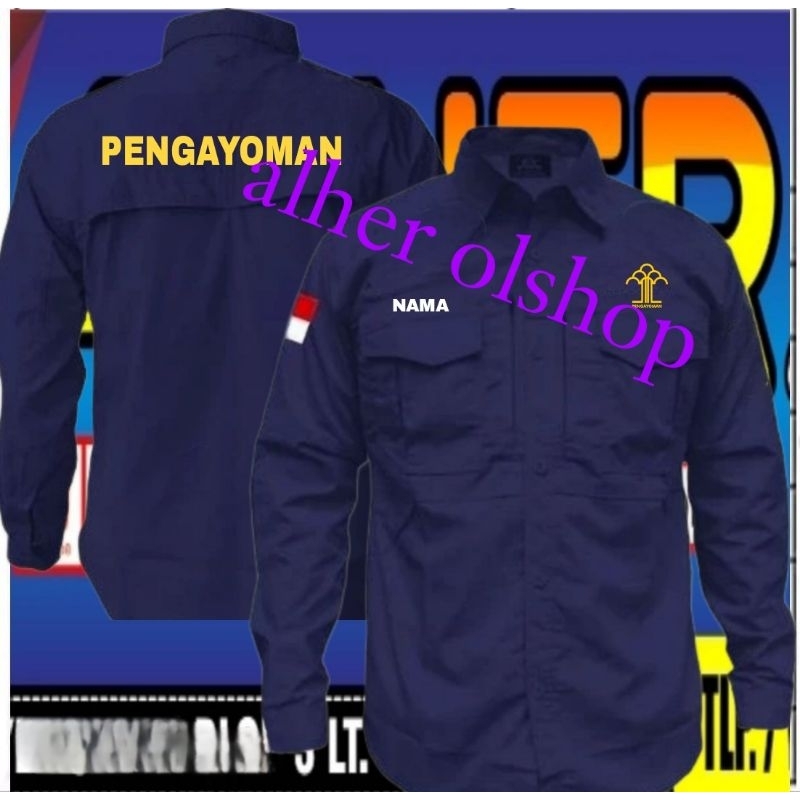 kemeja tactical pengayoman baju tactical pengayoman seragam tactical pengayoman kemeja pengayoman ba