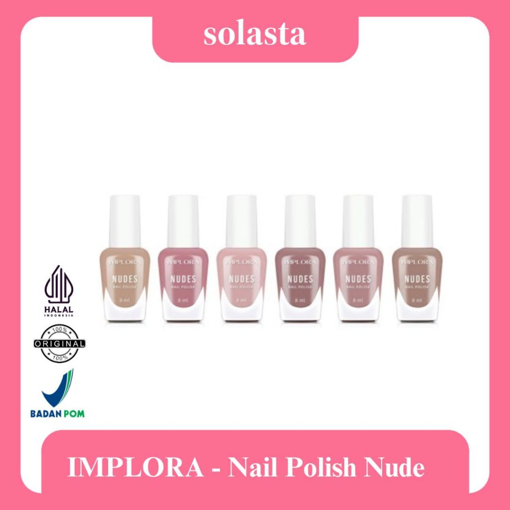 Solasta - IMPLORA NAIL POLISH NUDE