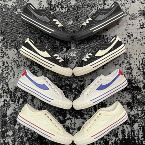 SEPATU COMPASS RETROGRADE DOBLE BLACK WHITE IN BLUE BLACK SEPATU COMPASS RETROGRADE PRIA WANITA