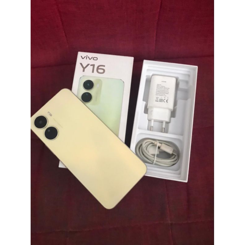 Second Vivo Y16 ram 8gb(4+4) 128gb original