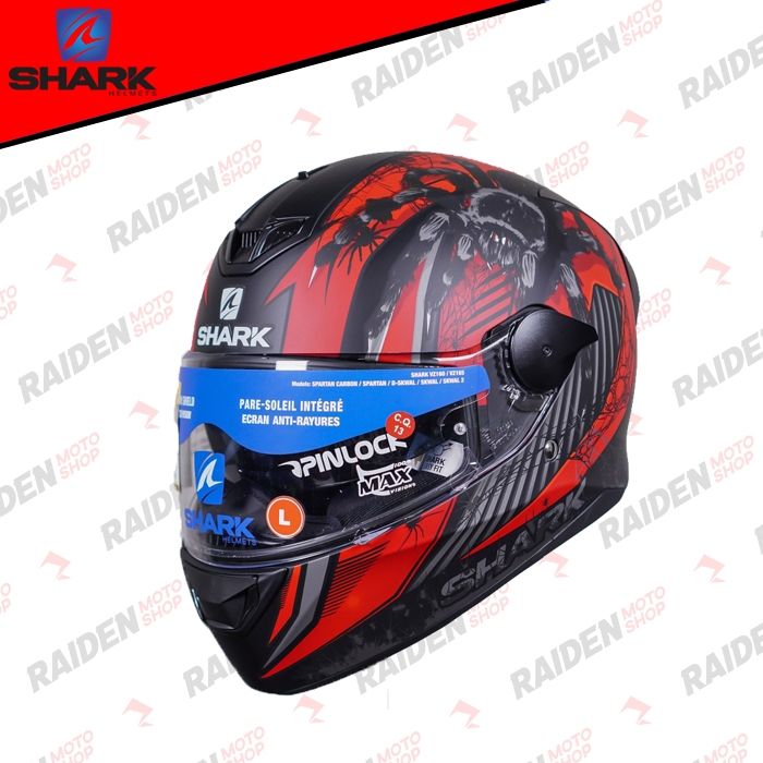 SHARK D SKWAL 2 ATRAXX KRA BLACK RED