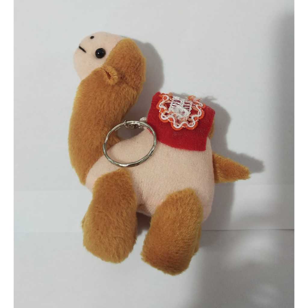 [Afluth Store] Gantungan Kunci Unta Boneka / Souvenir Unta Boneka Mini / Oleh Oleh Haji Umroh Boneka