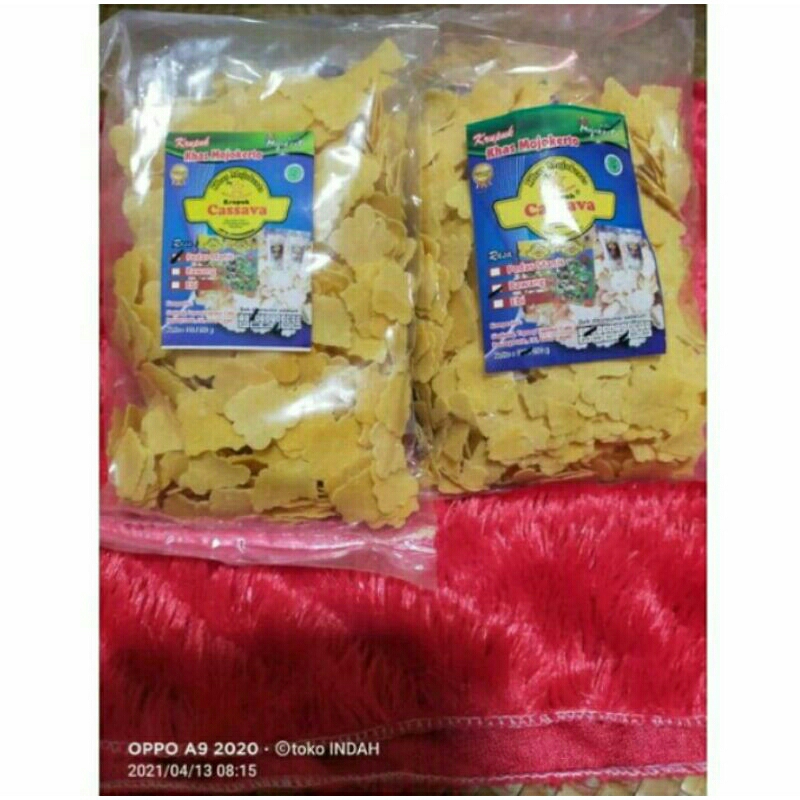 

Krupuk Cassava khas Asli Mojokerto