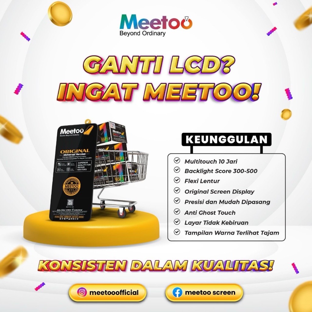 Dinaro24 Lcd Touchscreen Samsung J810 /J8 (2018) Ori Incell