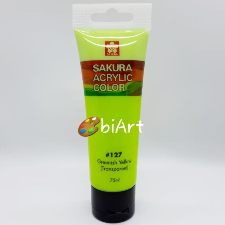 

Cat Akrilik Sakura Acrylic Color 75 ml Greenish Yellow