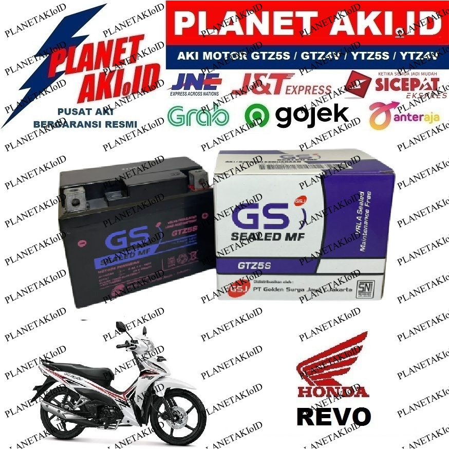 Aki Motor Honda Absolute Revo Fit Aki Kering Accu Kering MF GTZ5S