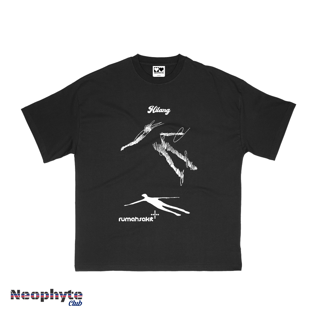 T-shirt RUMAH SAKIT - HILANG  | Kaos Band Rock | Kaos Musik | Kaos Pria Band Metal