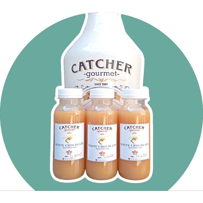 

CATCHER White Chocolate Sauce Premium Repacking 80ml 100ml