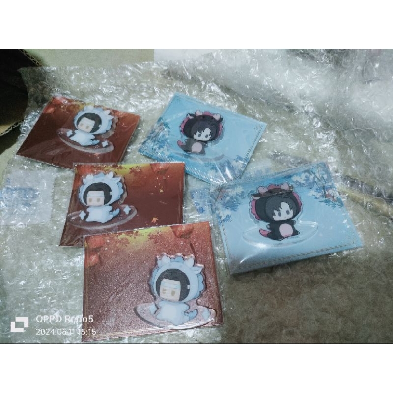 Kaze akrilik mdzs aksesoris koleksi 5 pcs