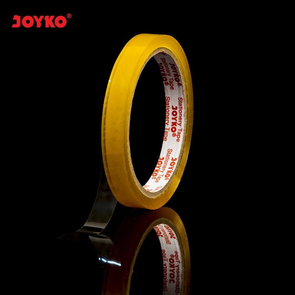 

JOYKO TAPE ISOLASI BENING 12mm Solatip Kantor Meja LAKBAN SELOTIP