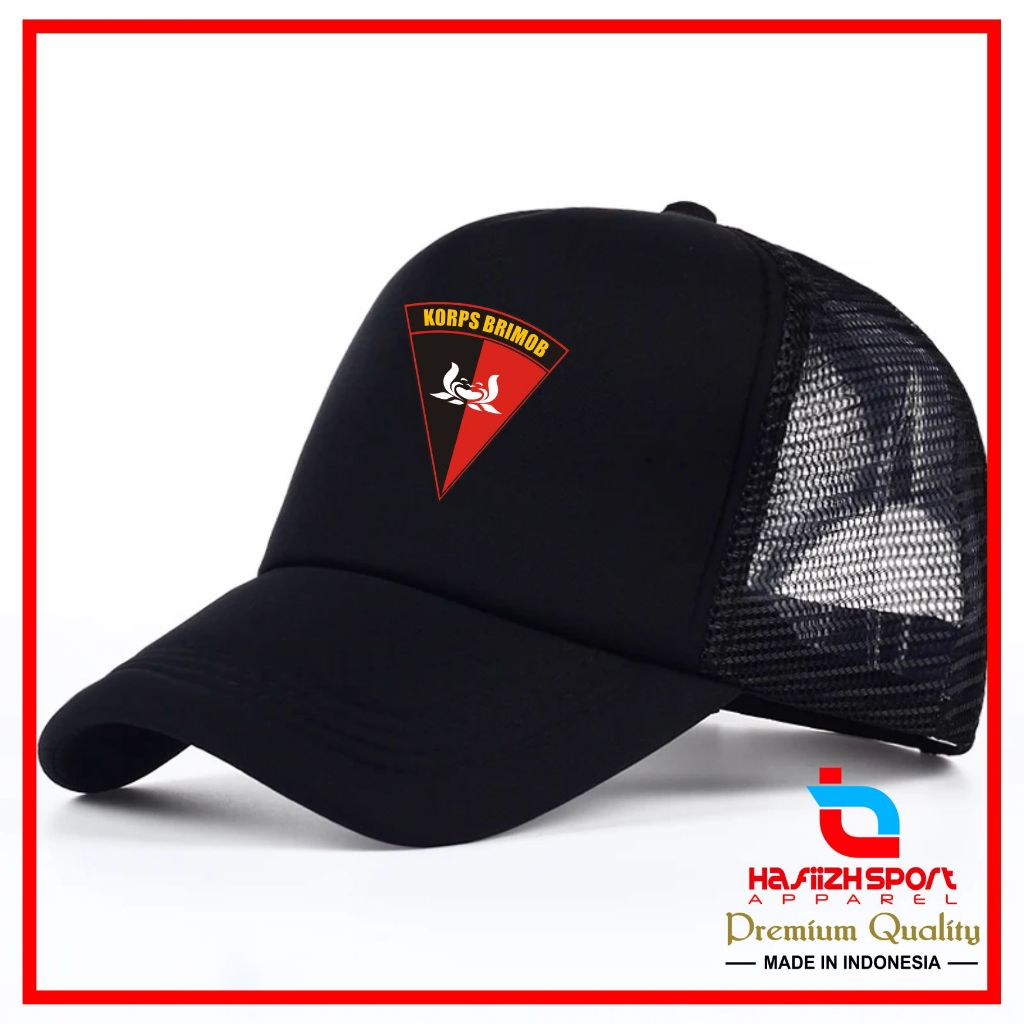 TOPI BRIMOB / TOPI JARING KORPS BRIMOB PREMIUM