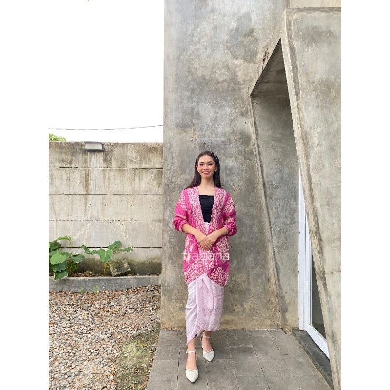 OUTER BATIK VISCOSE/CAMELLIA SET/OUTER VISCOSE/OUTER BATIK WANITA/ATASAN OUTER