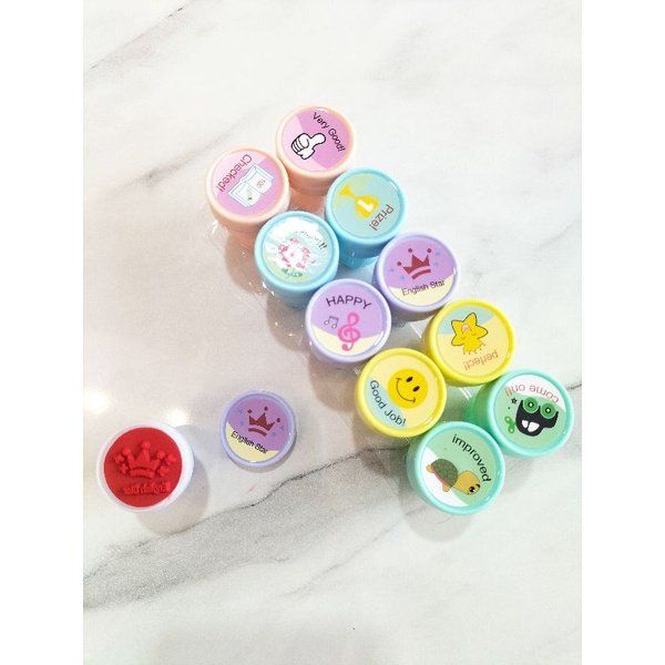 

Stempel set / Cap Stempel Angka dan Gambar