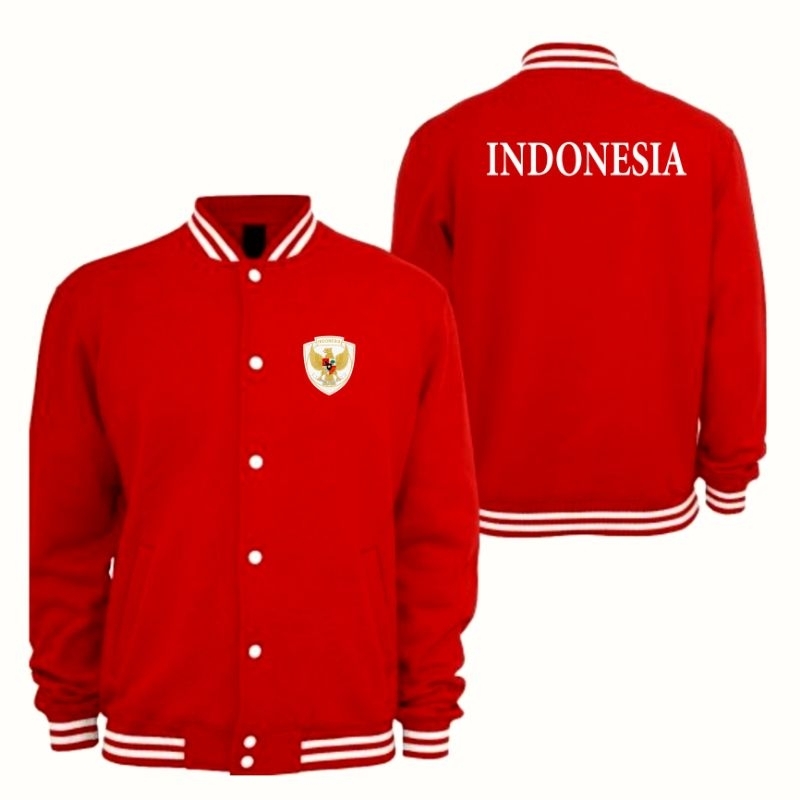 Jaket Varsity TIMNAS Indonesia