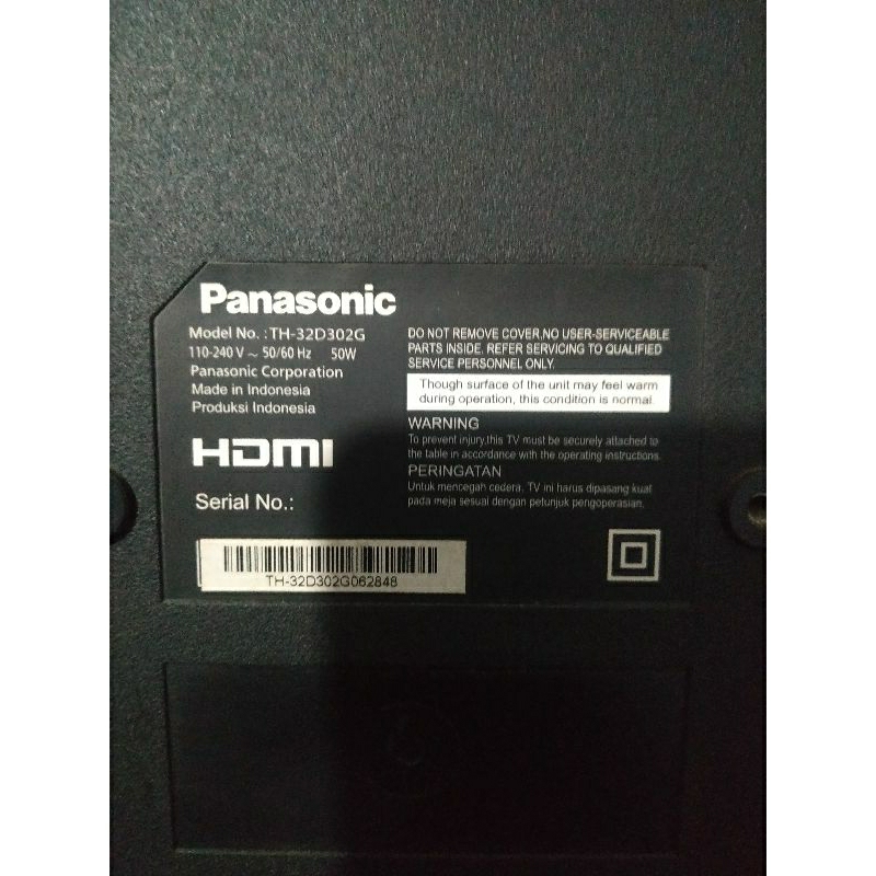 tcon tv led Panasonic 32D302G