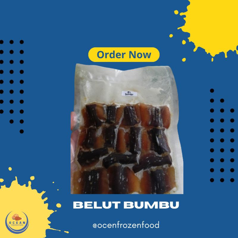 

BELUT BUMBU NIKMAT TINGGAL GORENG COCOK UNTUK HIDANGAN PENDAMPING NASI