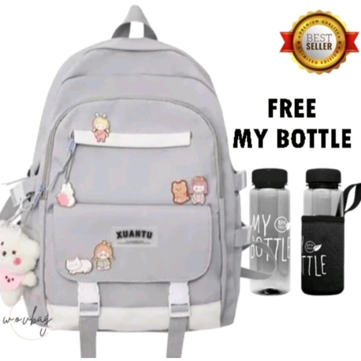 Tas ransel sekolah  Perempuan Sd Smp sma / Tas ransel Wanita yang lagi viral / Tas fashion sekolah /