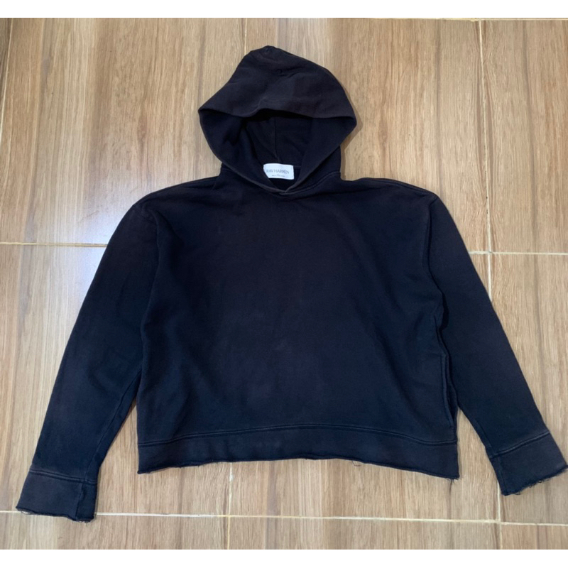 Unfinished Hoodie Ravharren Black