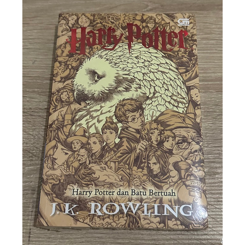 Novel Harry Potter Batu Bertuah / Pangeran berdarah Campuran ( ORIGINAL GRAMEDIA)