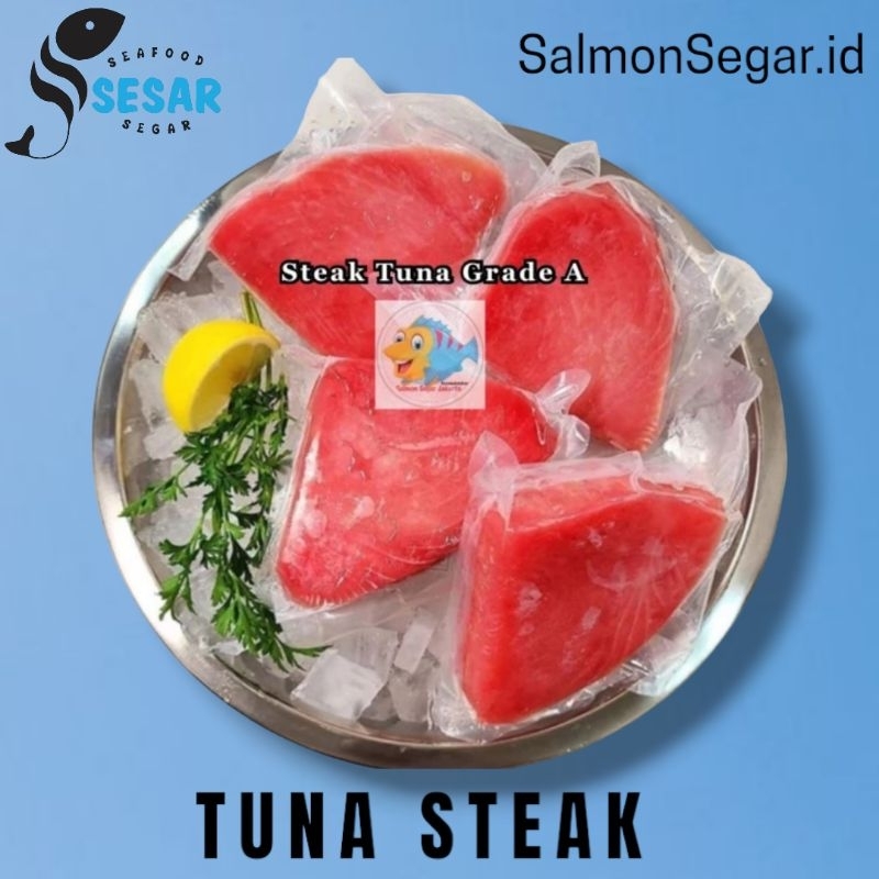 

Steak Ikan Tuna - Fillet Tuna Grade A - Seafood Tuna Yellow Fin