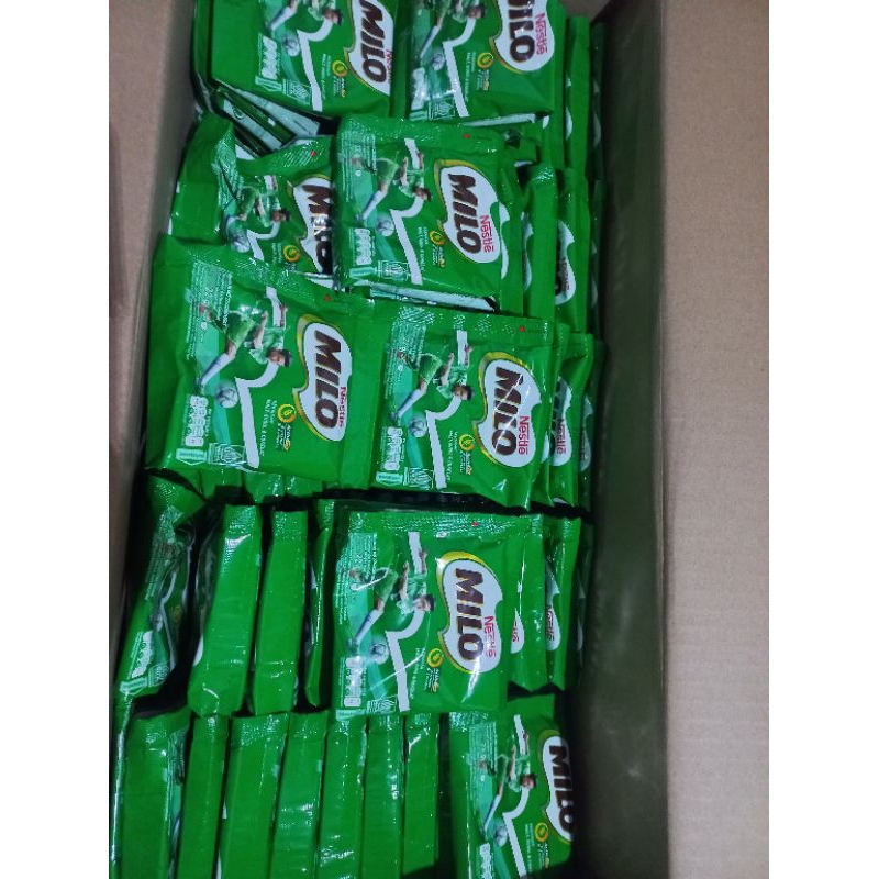 

Susu Milo Aktiv kemasan 22 gr ( Satu renceng isi 10 saset )