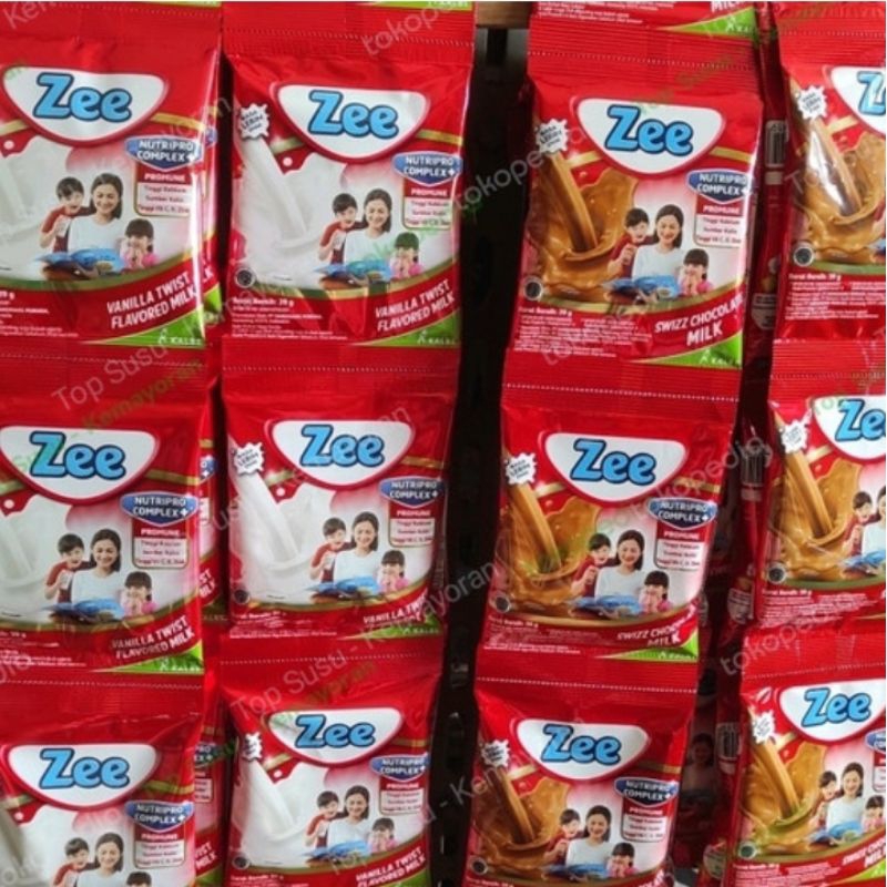 

SUSU ZEE RENCENG ISI 10 COKLAT/VANILLA