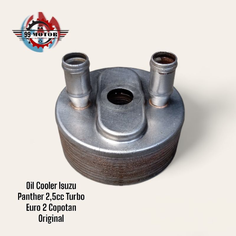 Oil Cooler Isuzu Panther 2,5cc Turbo Euro 2 Copotan Original (Include Baut)
