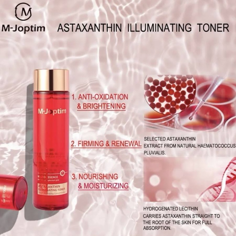 CLEARANCE YEAR END SALE| M-JOPTIM Astaxanthin Illuminating Toner