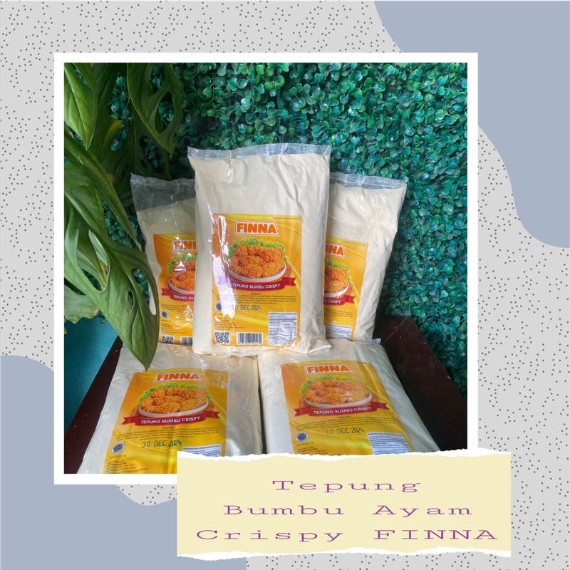 

Tepung Bumbu Ayam Crispy FINNA / ukuran 1 kg