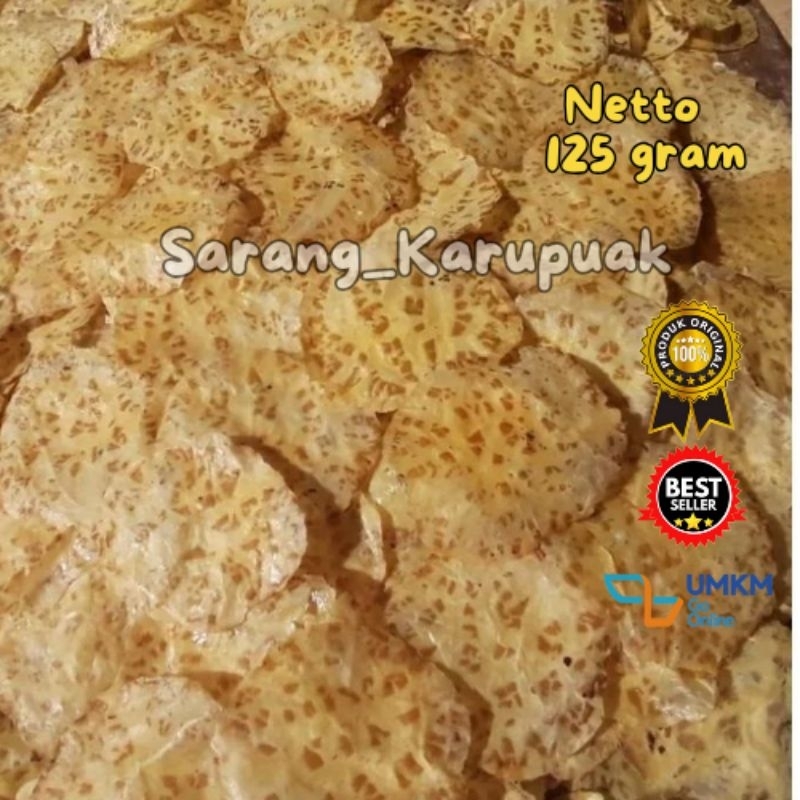 

kerupuk jengkol/opak jengkol khas padang paket hemat 125 gram