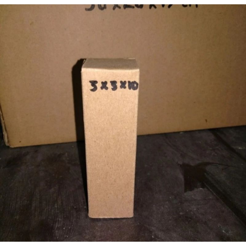 

kardus packing ukuran PxLxT 3x3x10cm