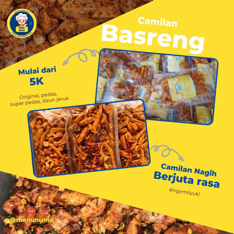 

Basreng Pedas 100gr