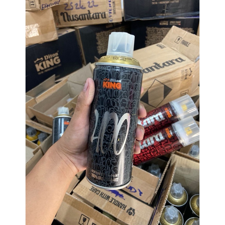 

KODE G1Q DITON KING 4ml perfect for graffiti seni mural lukis cat semprot