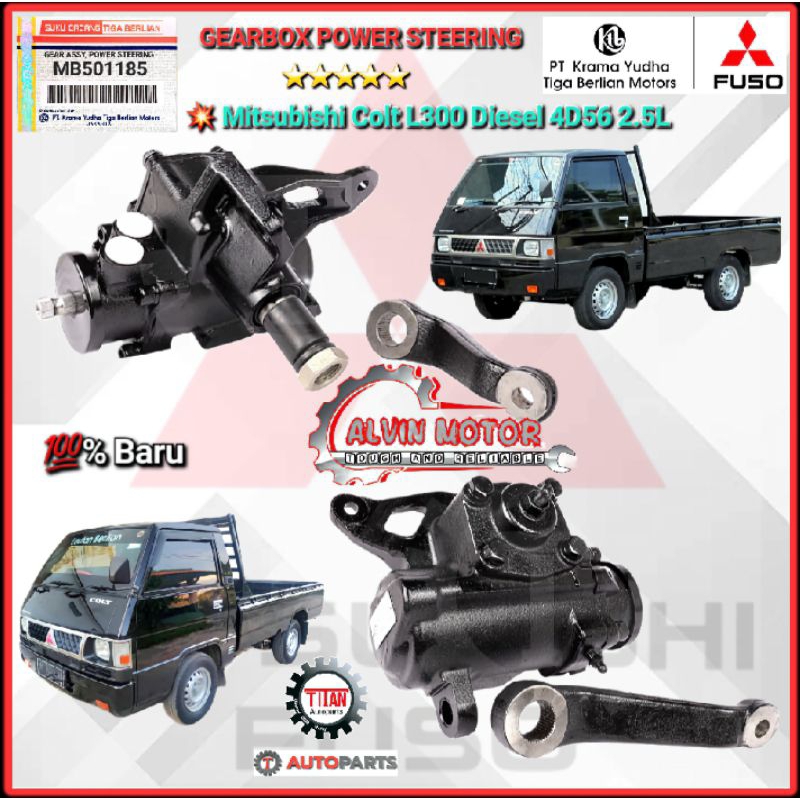 GEARBOX POWER STEERING BOREM WORM STIR BAK STIR L300 DIESEL 4D56 ASLI TITAN GARANSI