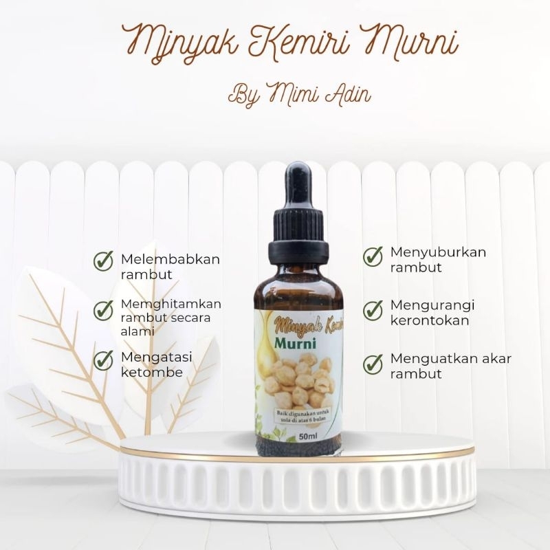 Minyak Kemiri Murni 100%