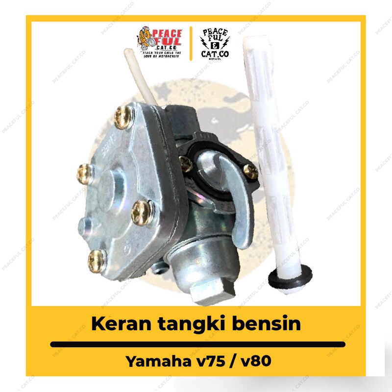 Keran Kran Tangki Bensin Motor Yamaha V75 V80