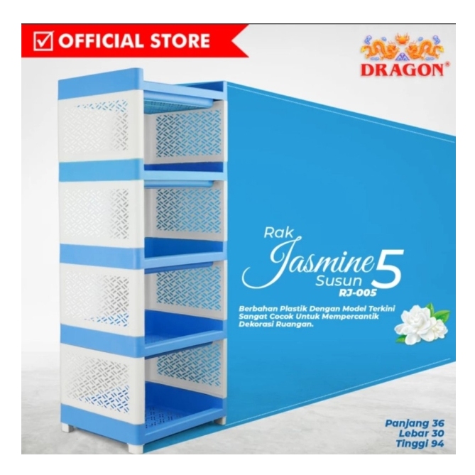 rak plastik susun 5 rak susun jasmine rak serbaguna