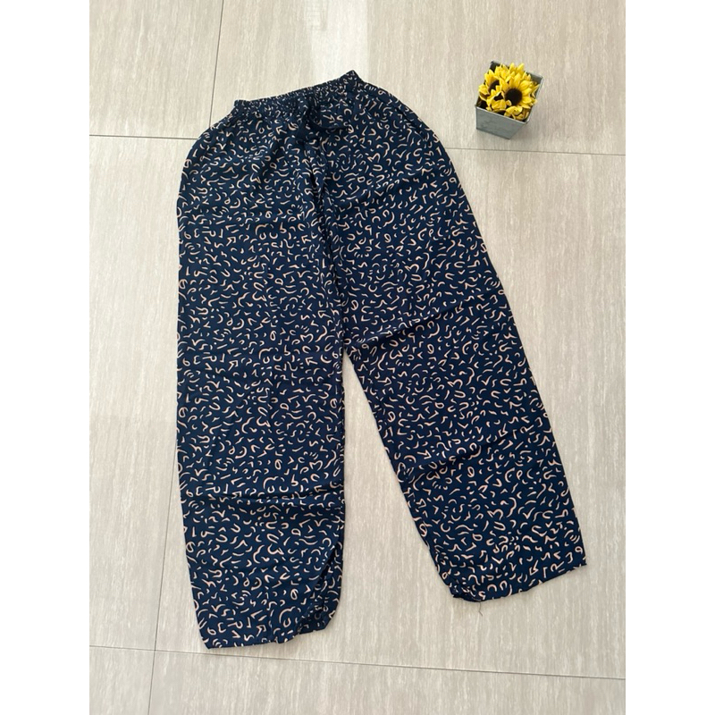 (NEW) Celana Panjang Rayon Wanita Bali