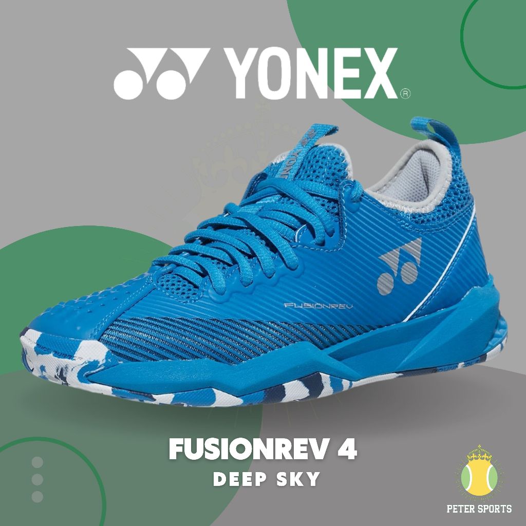 Yonex Fusion Rev 4 Deep Sky - Sepatu Tenis Yonex
