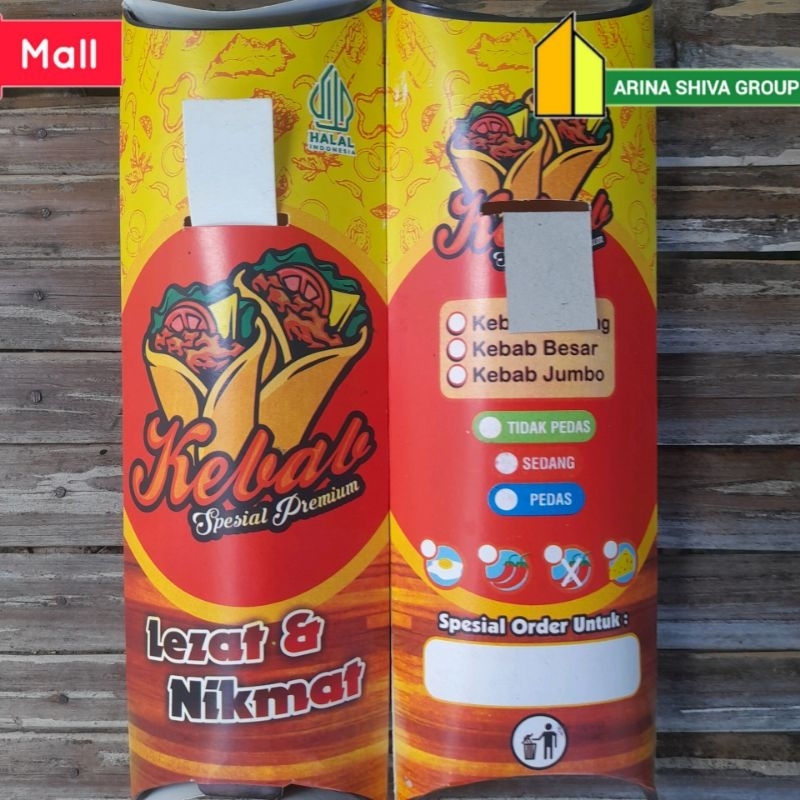 

100 LEMBAR KERTAS KEBAB TARIKAN IVORI PUTIH UKURAN 24 × 9,2 CM HIGH QUALITY TEBAL PRODUK TERBARU | KOTAK KEBAB KEKINIAN | DUS KEBAB VIRAL TIKTOK | KEMASAN KEBAB | BOX KEBAB 100 PCS MURAH | TOKO KEBAB OFFICIAL | ARINA SHIVA GROUP 171